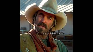 The legendary Sharps rifle had a range of up to 1,200 yards. 🔫🔥 | Quigley Down Under (1990)#edit