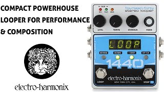 Video thumbnail for Electro-Harmonix 1440 Stereo Looper Demo - First Look by Premier Guitar