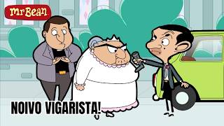 O Mr. Bean Salvou a Dona Wicket de Um Casamento Falso! | Mr Bean Em Portugues