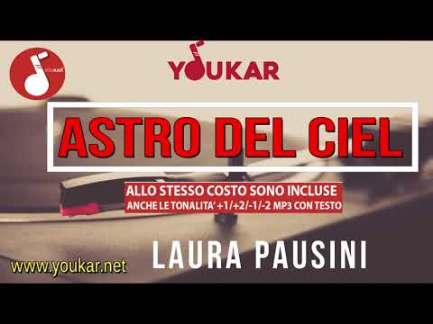 KARAOKE LAURA PAUSINI ASTRO DEL CIEL