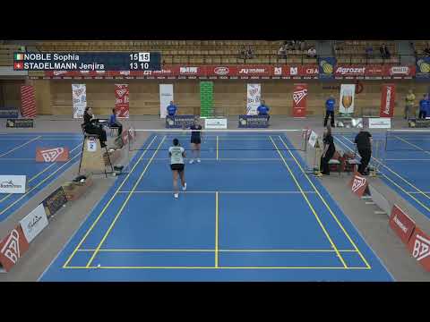 Match point - Sophia Noble vs Jenjira Stadelmann - WS, SF - Czech Int. Future Series 2025