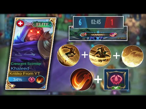 2 MINUTES MANIAC | BEST KHALEED COMBO, Must Watch | MLBB