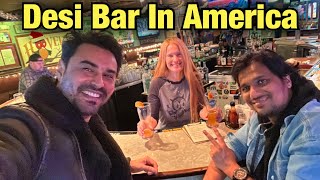 Desi Bar In America | Night Club In America | Cinematic Hindi Vlog | Bars In USA