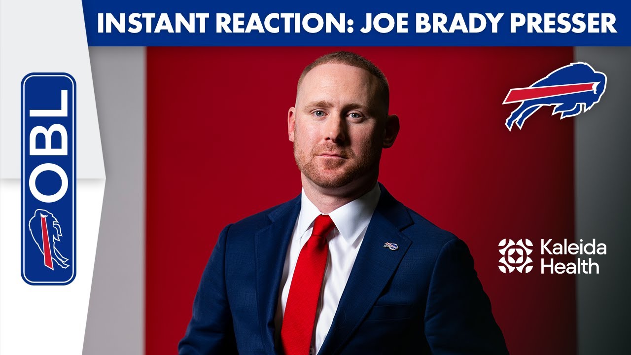 Instant Reaction To Joe Brady's Introductory Press Conference | One Bills Live | Buffalo Bills