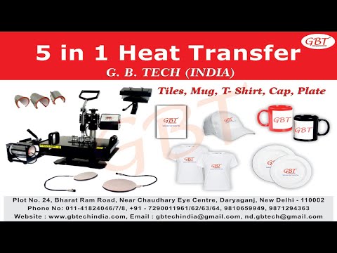 5 In 1 Heat Transfer Machine