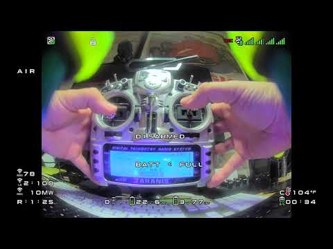 HD Zero VTX Menu vs Camera Menu
