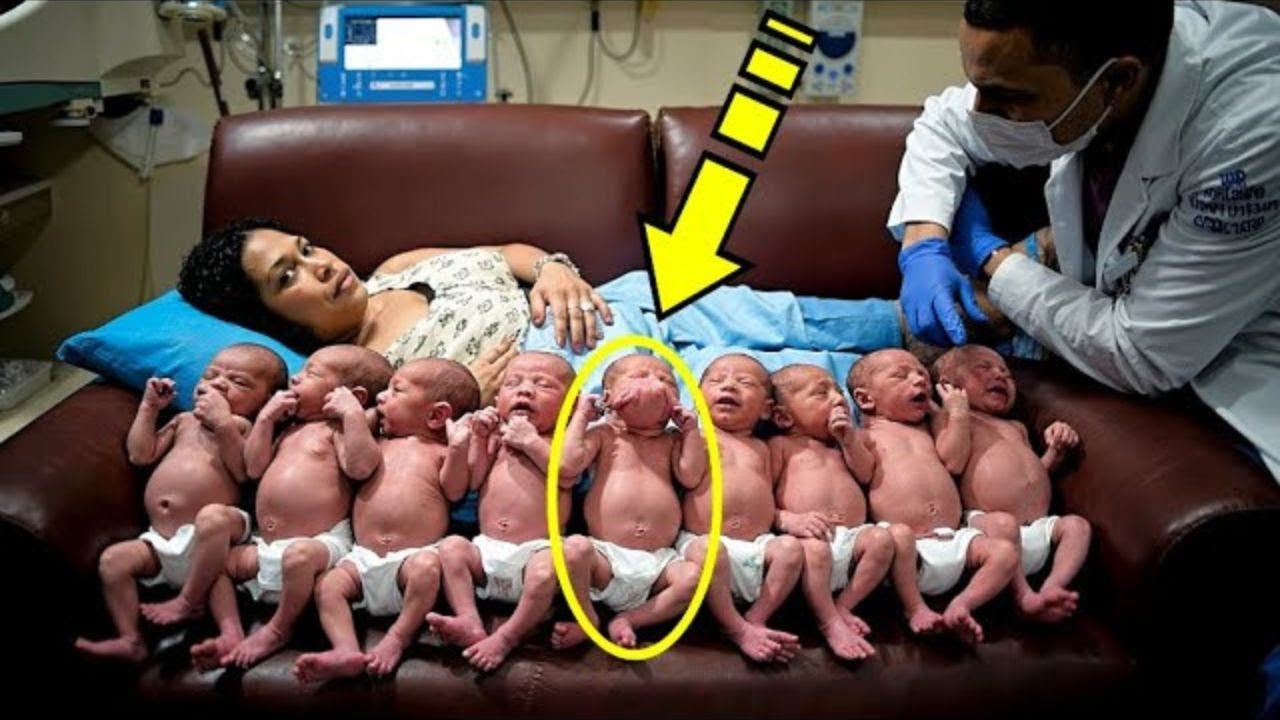 The mother gave birth to 10 babies – but then doctors realized one of them wasn’t a child!