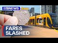 Public transport fares to be slashed to 50 cents in Queensland | 9 News Australia