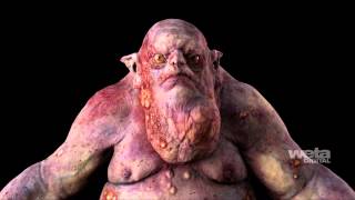 The Hobbit: An Unexpected Journey VFX | Breakdown - Goblin King | Weta Digital video