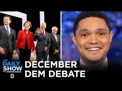 2020年12月民主黨在洛杉磯舉行的辯論會｜每日秀節目 (2020 December Democratic Debate in Los Angeles | The Daily Show)