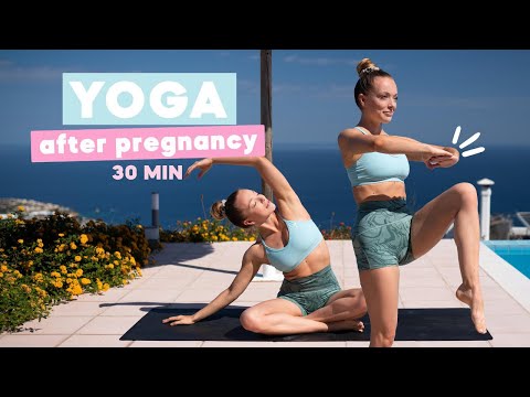 30 MIN Intensives Yoga Workout / nach der Schwangerschaft / Lose Baby Weight & Get Back on Track! 🤱