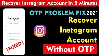 How to Recover / Unlock instgram account without OTP | Your Instagrm Is Temporarily Locked Problem