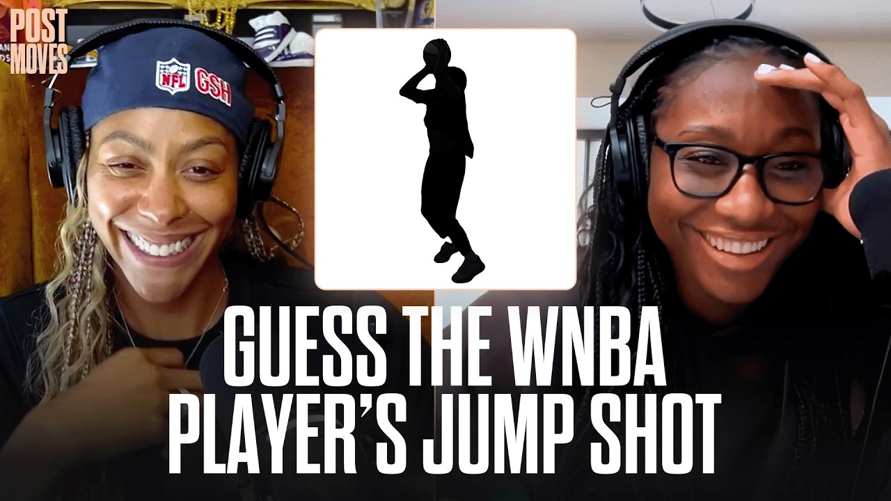 Can YOU Guess the WNBA Players Based on Jump Shot Silhouette?! 🧠🏀 | Post Moves
