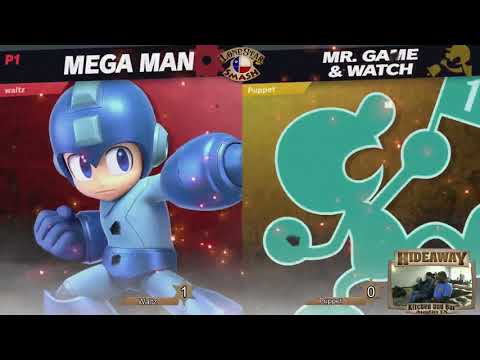 LoneStar Smash #5 [Winner's Finals] - Waltz (Mega Man) vs Puppet (Mr. Game & Watch)