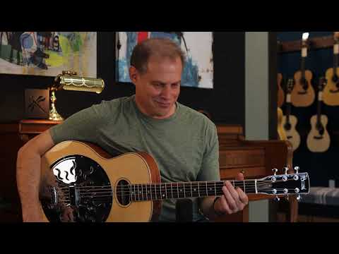 Beard Guitars A-Odyssey round neck resonator image 16