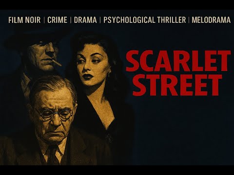 Scarlet Street | 1945 | Film Noir | Crime | Drama | Psychological Thriller | Melodrama