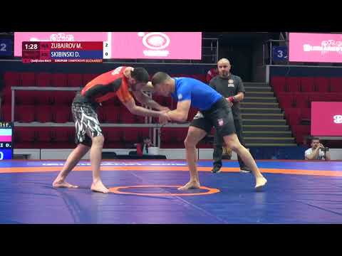 Qual. Men's GP No-Gi - 84 kg: M. ZUBAIROV (RUS) v. D. SKIBINSKI (POL)