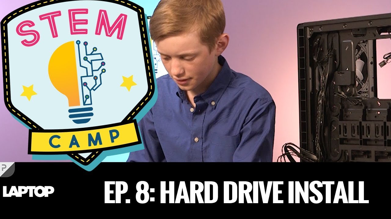 STEM CAMP: Installing the Hard Drive - YouTube