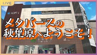 【Vケット】メタバースの秋葉原にようこそ！【VRchat】