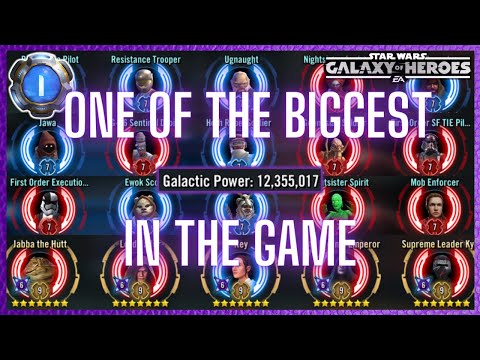 Not a Single Character Sub-R7... Unbelievable Season Finale - 5v5 GAC Kyber 1