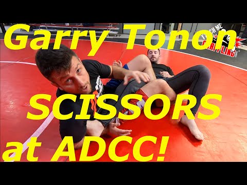 Garry TONON's CRAZY Scissor Takedown on Edwin NAJMI!  (ADCC)