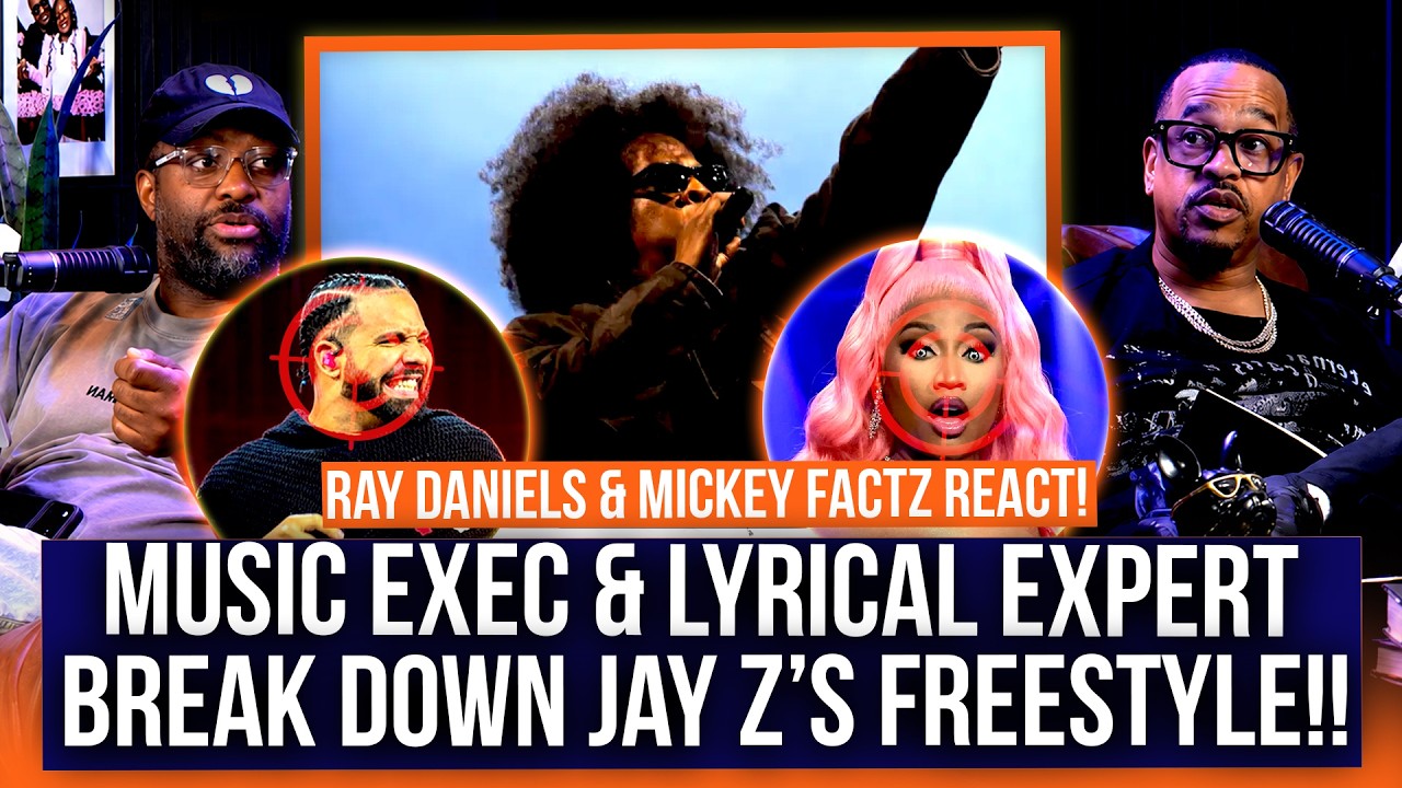 Music Exec & Lyricist Mickey Factz BREAK DOWN Jay Z's lyrics in Roots Picnic Freestyle!