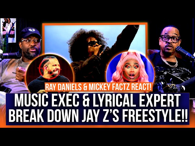 Music Exec & Lyricist Mickey Factz BREAK DOWN Jay Z's lyrics in Roots Picnic Freestyle!