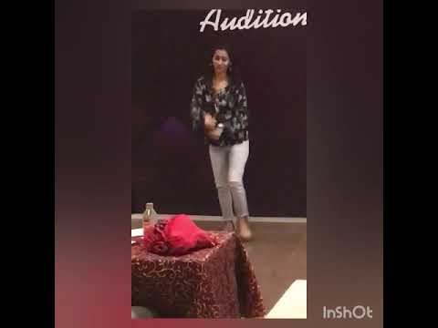 Priyanka Jadoun on the stop dance.. audition 