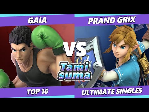 TAMISUMA 159 SSBU - Gaia (Little Mac) Vs. Prand Grix (Link) Smash Ultimate Top 16