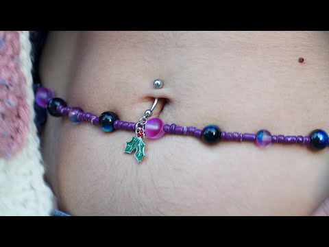 Mistletoe Belly Ring