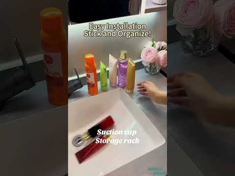Полка для ванной комнаты на присосках GlaseHold, прозрачная - фото 1 - id-p3102395049