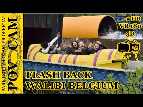 VR180 3D - Flash Back - On Ride / POV CAM - Walibi belgium