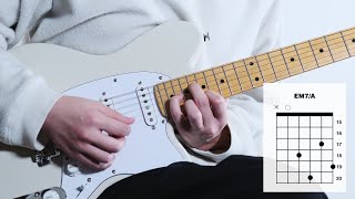 your ring finger should at 10th fret not 9th（00:00:41 - 00:01:29） - My Favorite Beautiful Chords Part 2