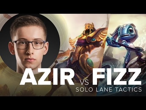 Azir MID vs Fizz lane guide by TSM Bjergsen - Season 5 | League of Legends