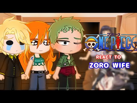 One piece reacts to Zoro's girlfriend as Hinata hyuga || sasuhina || • One piece AU