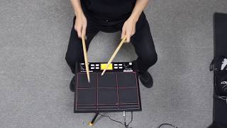 Video thumbnail for avatar PD705 Percussion Pad Drum Pad Demo by avatar Musical Instruments