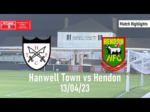 Hanwell Town 1-1 Hendon (13/04/23)