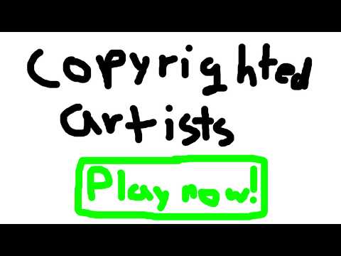 Copyrighted Artists Beta Roblox - roblox guess the drawing games