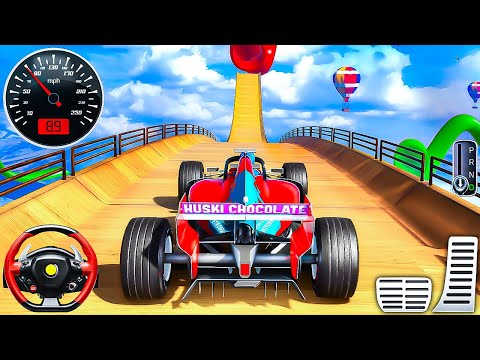 Extreme Mega Ramp Formula Car Racing 3D - Ultimate GT Car Stunt Master 2025 - Android Gameplay