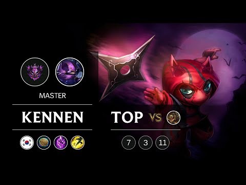 Kennen Top vs Renekton - KR Master Patch 9.5