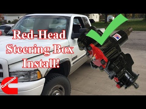 '94-'02 Dodge Ram Power Steering Gear Box Replacement - Step by Step!