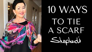 10 Ways To Tie A Scarf