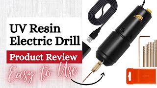 A MUST-HAVE! UV Resin Electric Drill Product Review #resin #creative #craft