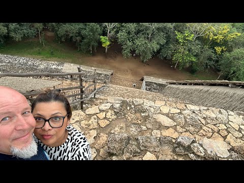 Ek Balam Maya ruins near Valladolid Mexico you can climb! HDR