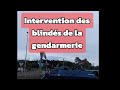 INTERVENTION DES BLINDÉS DE LA GENDARMERIE - PONT DES FRANCAIS -KANAKY NC