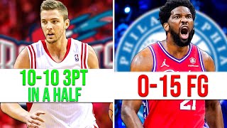 10 Most Surprising Stat Lines In NBA History!