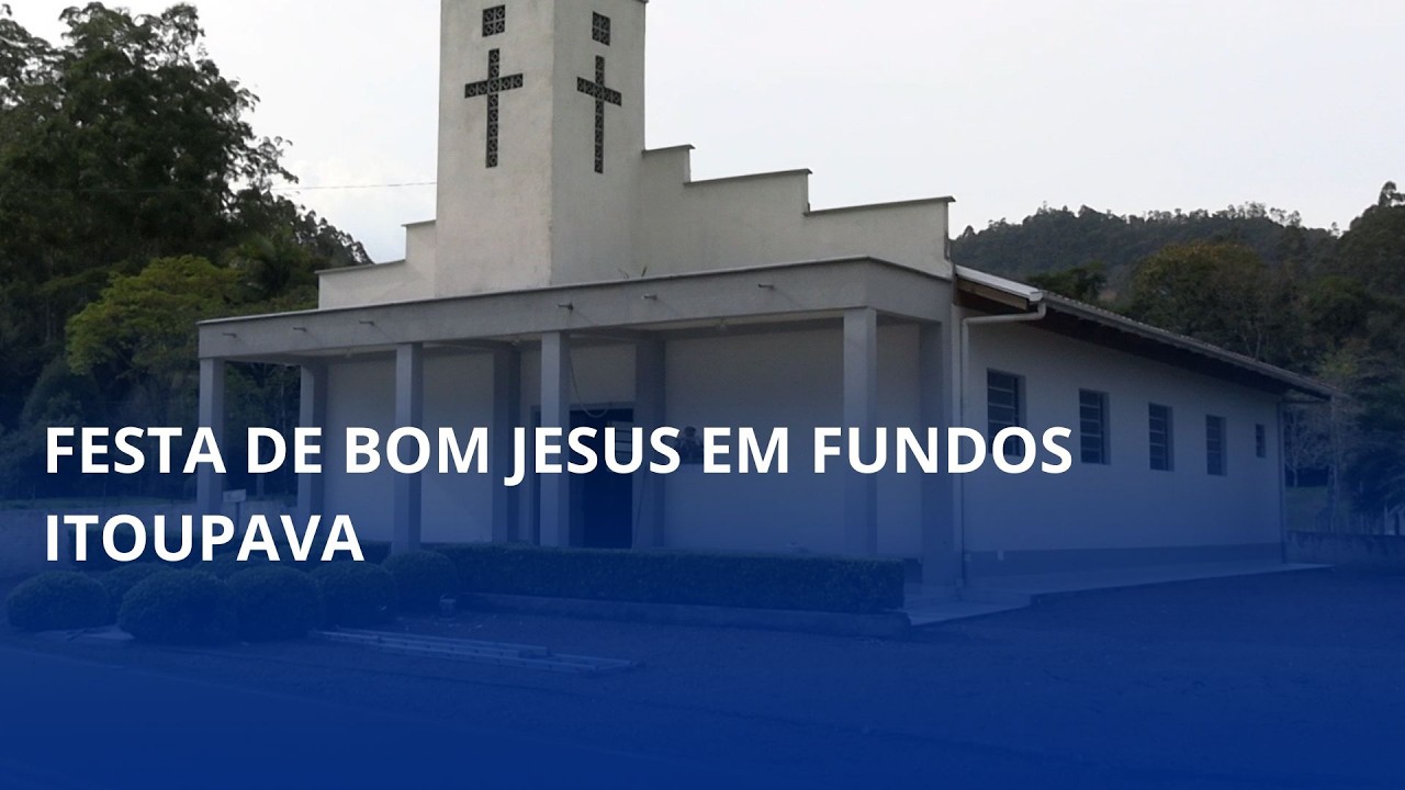 Festa de Bom Jesus em Fundos Itoupava é nesta quinta e no fim de semana