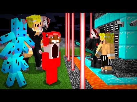 YouTubers Terroríficos vs BASE SEGURA en Minecraft