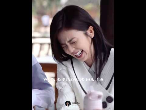 Bai Lu's co-workers imitate her meme. teasing her is fun 😂 #bailu #bailumy #白鹿