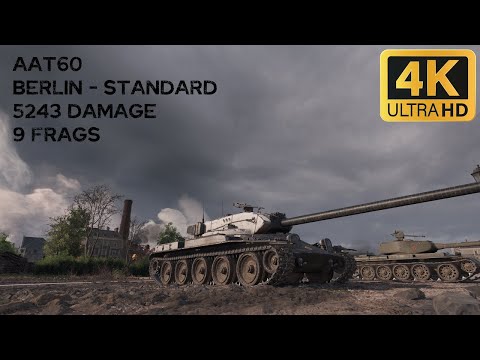 AAT60 5,2k damage 9 frags on Berlin - World of Tanks